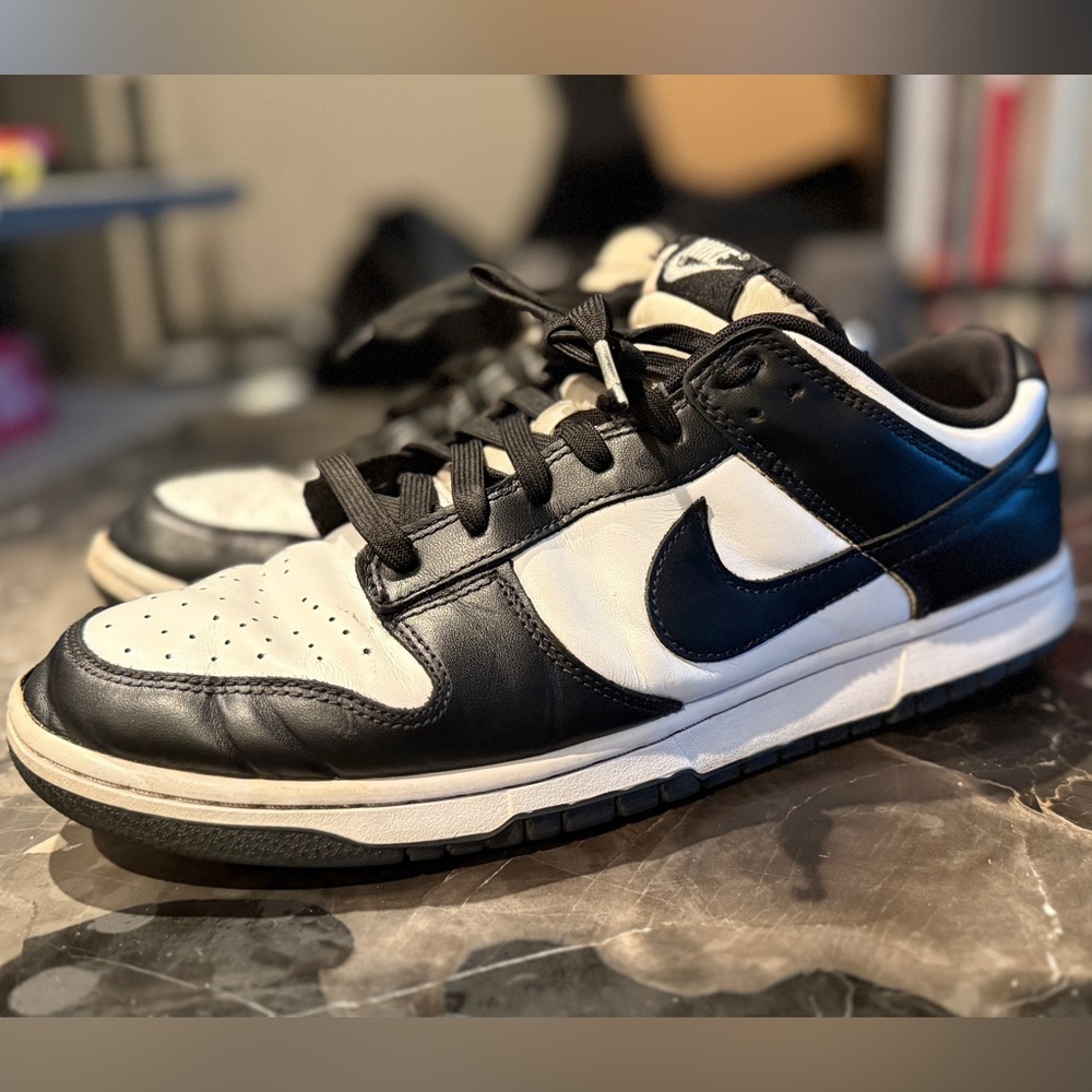 Nike Dunk PANDA Black White Mens 10.5 WORN